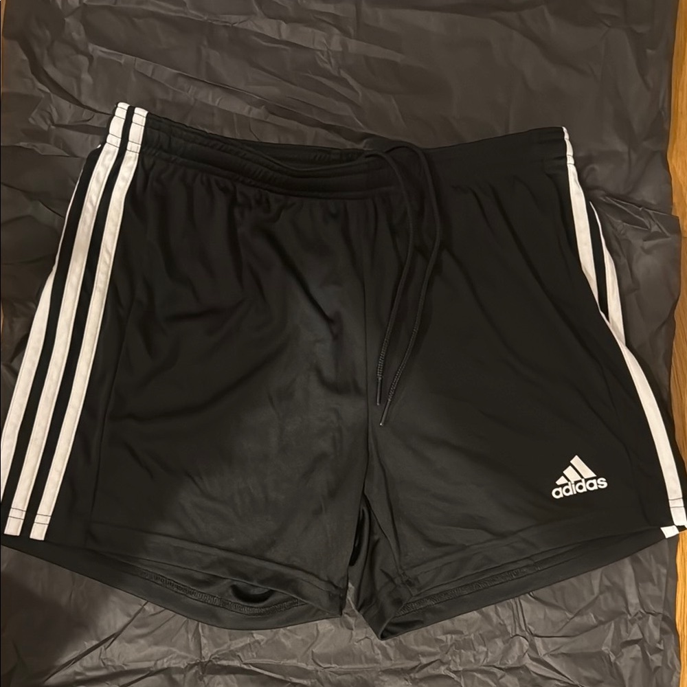 Adidas Black Athletic Shorts